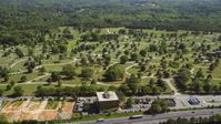 Westview cemetery, West Atlanta, Georgia Aerial Stock Photos | AX37_005.0000057F