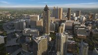 SunTrust Plaza and Downtown Atlanta, Georgia Aerial Stock Photos | AX39_064.0000359F