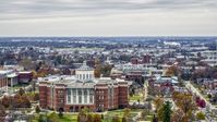 A library at the University of Kentucky, Lexington, Kentucky Aerial Stock Photos | DXP001_100_0005