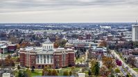 A campus library at the University of Kentucky, Lexington, Kentucky Aerial Stock Photos | DXP001_100_0006