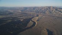 5K Aerial Video of A view of the San Andreas Fault and Temblor Range, San Luis Obispo County, California Aerial Stock Footage | DCSF12_008