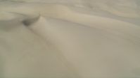 5K stock footage aerial video of passing by the sand dunes, Pismo Dunes, California Aerial Stock Footage | DFKSF02_025