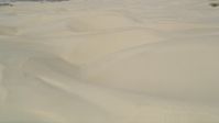 5K stock footage aerial video of flying over sand dunes, Pismo Dunes, California Aerial Stock Footage | DFKSF02_026
