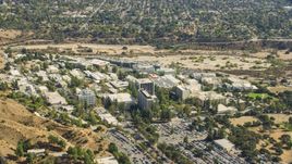 The research and development center, JPL, Pasadena, California Aerial Stock Photos | AX0159_072.0000384