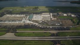 A view of Portland International Airport, Oregon Aerial Stock Photos | AX154_223.0000244F