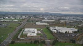 Jireh Semiconductor plant in Hillsboro, Oregon Aerial Stock Photos | AX155_001.0000184F