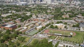 BT Harvey Stadium and Morehouse College, Atlanta, Georgia Aerial Stock Photos | AX37_008.0000307F