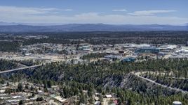 A wide view of the Los Alamos National Laboratory, New Mexico Aerial Stock Photos | DXP002_134_0001