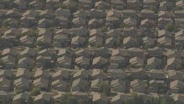 HD aerial stock footage of rows of tract homes in Surprise, Arizona Aerial Stock Footage | AF0001_000837