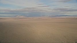 5K aerial stock footage of a wide view of the Mojave Desert in California Aerial Stock Footage | AX0011_065