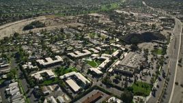 5K aerial stock footage fly over apartment buildings, Rancho Mirage, California Aerial Stock Footage | AX0013_060
