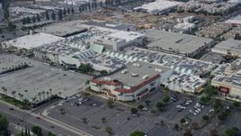 7.6K aerial stock footage of Northridge Shopping Mall in Northridge, California Aerial Stock Footage | AX0157_064
