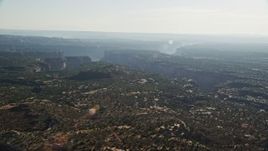 5.5K aerial stock footage of an arm of Taylor Canyon, Canyonlands National Park, Utah Aerial Stock Footage | AX138_126E