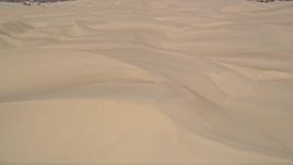 5K aerial stock footage of flying over sand dunes, Pismo Dunes, California Aerial Stock Footage | AXSF02_023