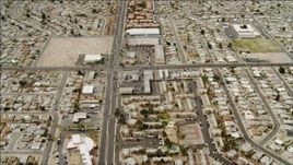 4K aerial stock footage flying over suburb in East Las Vegas, Nevada  Aerial Stock Footage | DCA04_001