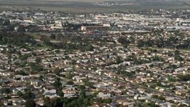4K aerial stock footage of suburban neighborhoods, Clairemont, California Aerial Stock Footage | DCA08_142