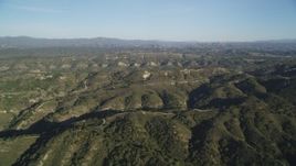 5K Aerial Video of A view of power lines on the hills, San Luis Obispo County, California Aerial Stock Footage | DCSF12_001