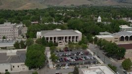 5.7K aerial stock footage of the Supreme Court and the Nevada State Capitol in Carson City, Nevada Aerial Stock Footage | DX0001_007_015
