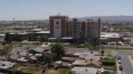 5.7K aerial stock footage circling the Maricopa Medical Center, Phoenix, Arizona Aerial Stock Footage | DX0002_140_019