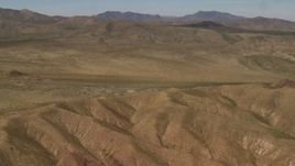 4K aerial stock footage of the Rodman Mountains in the Mojave Desert, San Bernardino County, California Aerial Stock Footage | FG0001_000101