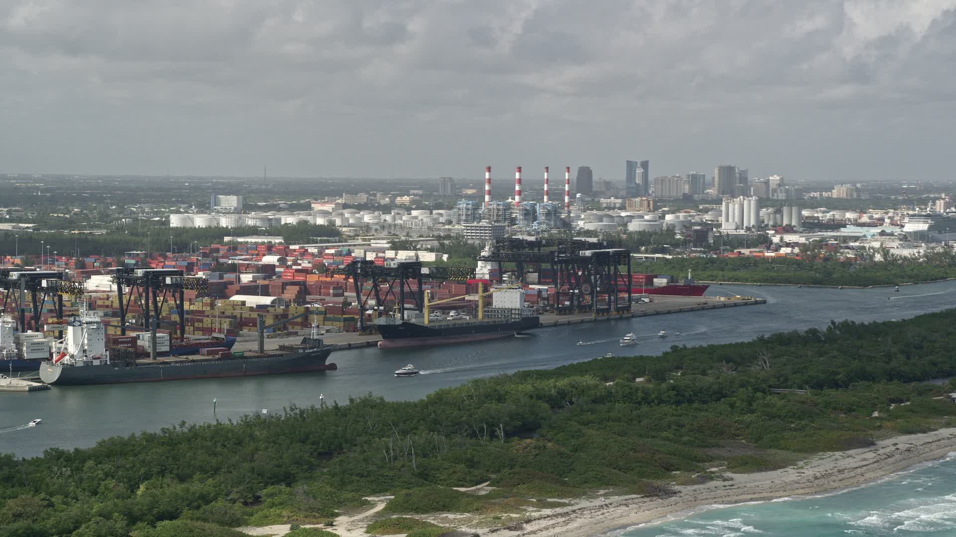 Port Everglades, Florida Aerial Stock Footage and Photos - 12 Results ...