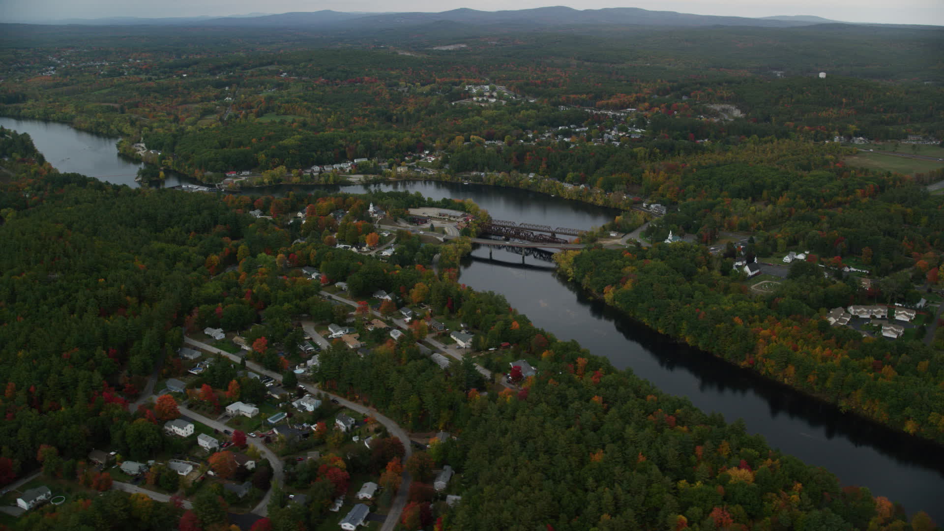 Hooksett New Hampshire Aerial Stock Footage 15 Videos Axiom Images   AX152 012 00001 