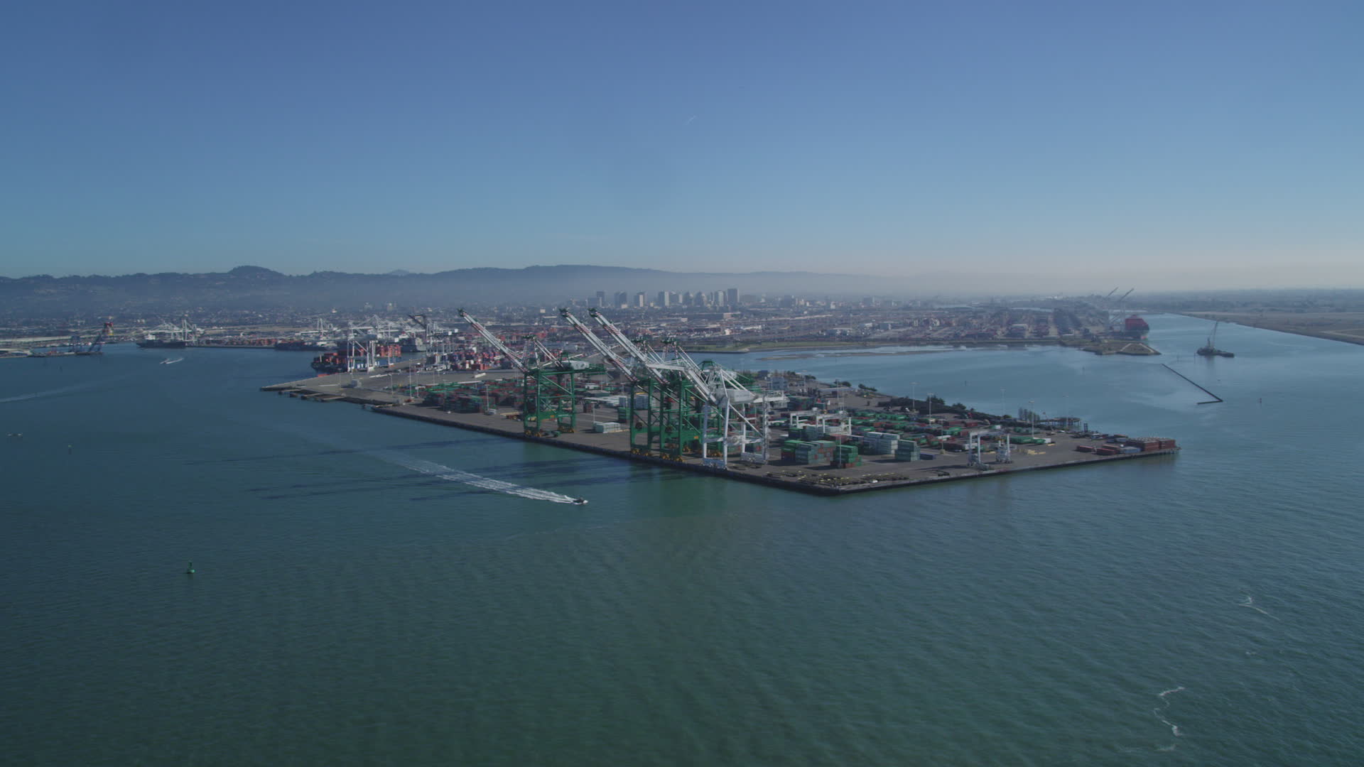 Port of Oakland, California Aerial Stock Footage and Photos - 48 ...