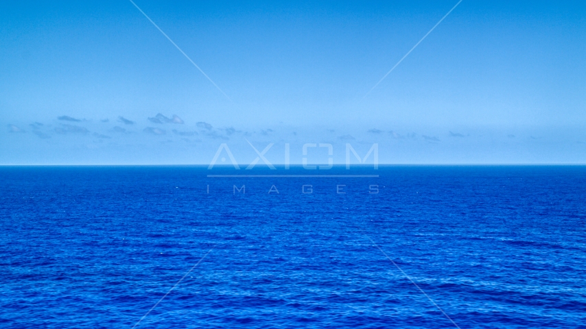 Sapphire blue waters of the Atlantic Ocean  Aerial Stock Photo AX102_092.0000000F | Axiom Images