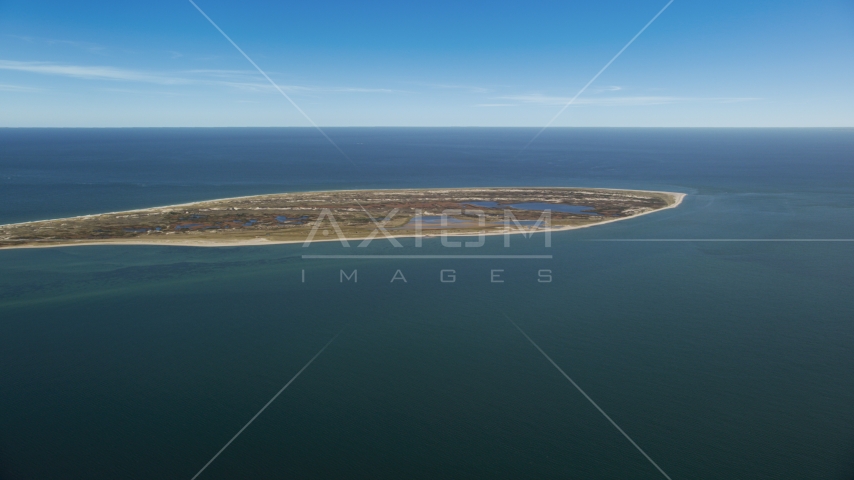 Monomoy Island, Cape Cod, Massachusetts Aerial Stock Photo AX144_062.0000000 | Axiom Images