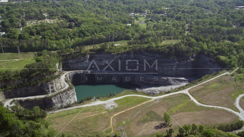 Bellwood Quarry, Atlanta, Georgia Aerial Stock Photo AX37_088.0000049F | Axiom Images