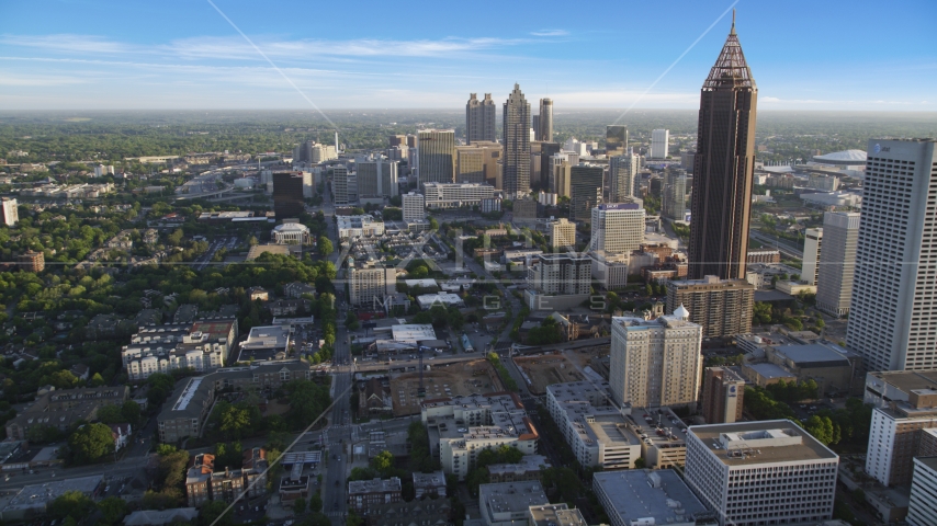 Downtown Atlanta GA Aerial View Suntrust Plaza 7049 - @ThePhotourist