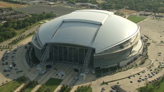 Dallas, TX Aerial Stock Footage