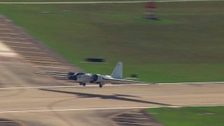 Ellington Airport, TX Aerial Stock Footage