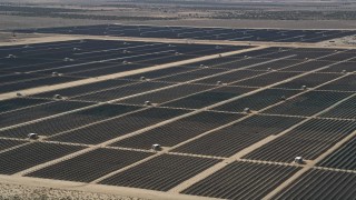 Solar Energy Aerial Stock Footage