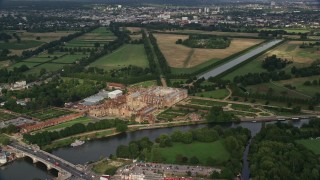 United Kingdom Aerial Stock Footage