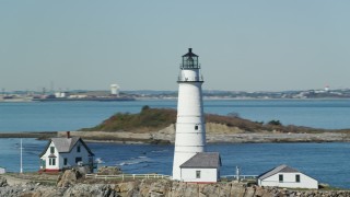 Lighthouses Aerial Stock Footage