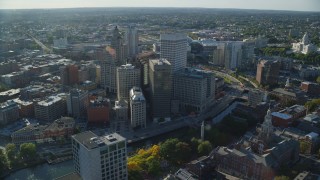 Providence, RI Aerial Stock Footage