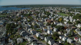 Residential Aerial Stock Footage