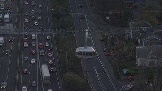 Gondola Aerial Stock Footage