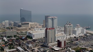 Atlantic City, NJ Aerial Stock Footage