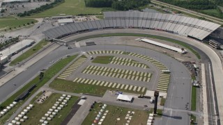 Race Tracks Aerial Stock Footage