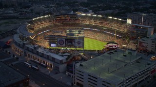 Baseball Aerial Stock Footage