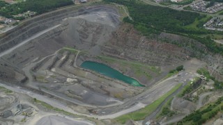 Quarries Aerial Stock Footage