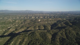 DCSF12_001 - Aerial stock footage of 5K Aerial Video of A view of power lines on the hills, San Luis Obispo County, California