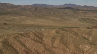 FG0001_000101 - 4K aerial stock footage of the Rodman Mountains in the Mojave Desert, San Bernardino County, California