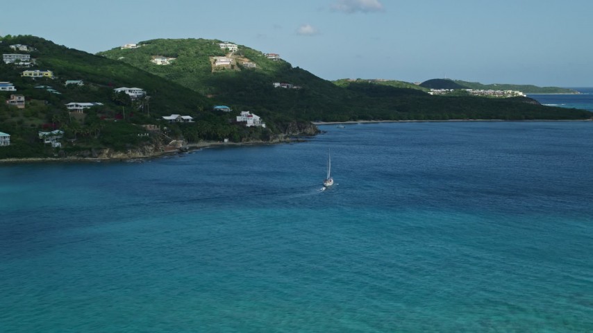 US Virgin Islands Aerial Stock Footage