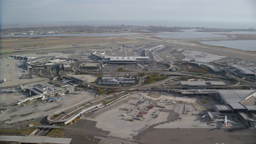 Airports Aerial Stock Footage