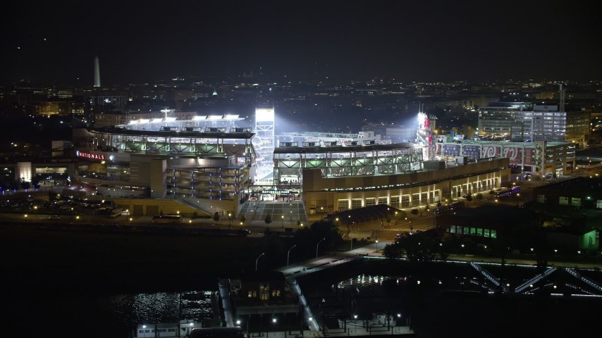 Nats Aerial, Nationals Baseball Park - Washington DC, PRC TV