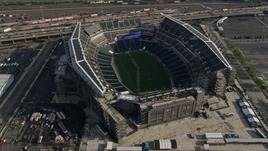 Lincoln Financial Field Aerial Poster