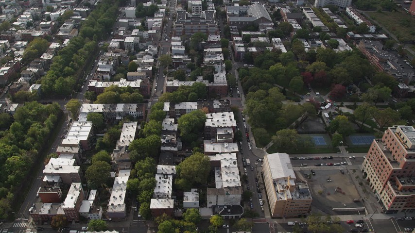 Jersey City, New Jersey  4K drone video 